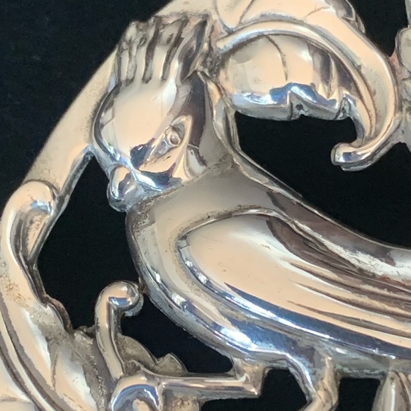Vintage Coro Sterling Bird Brooch - Picture 7 of 16